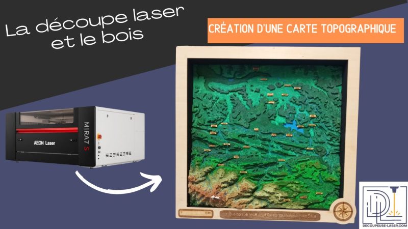 creer carte topographique decoupe laser